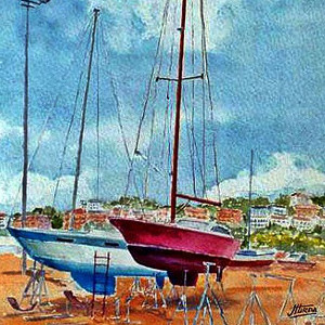 SADA (A Coruña)  En el dique seco